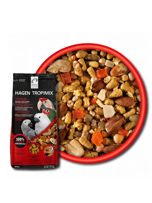 Hagen Tropimix Enrichment Food - Large Parrots - 4lb