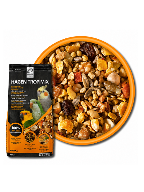 Hagen Tropimix Enrichment Food - Small Parrots - 4lb
